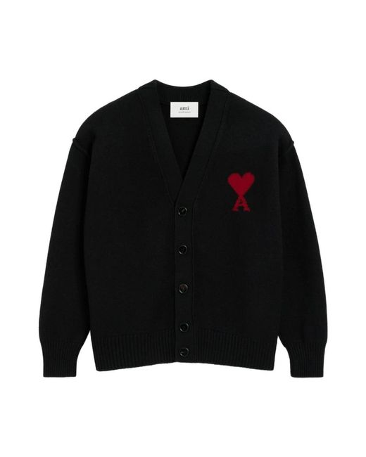Cardigans AMI de hombre de color Black