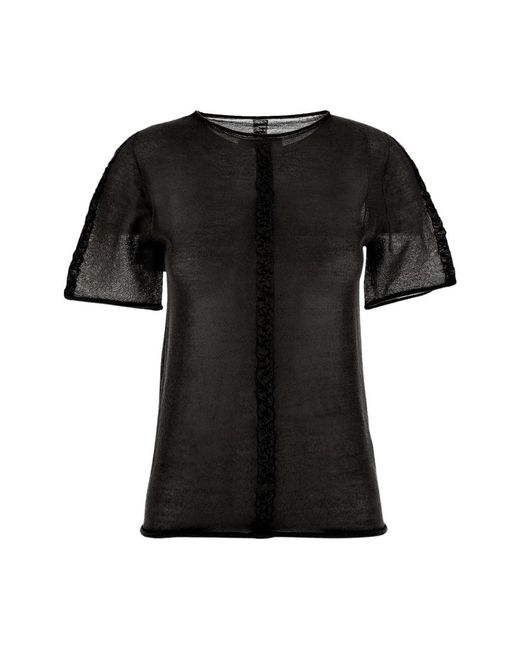T-Shirts Uma Wang de color Black