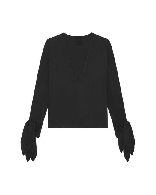 Givenchy Long Sleeve Tops in het Black