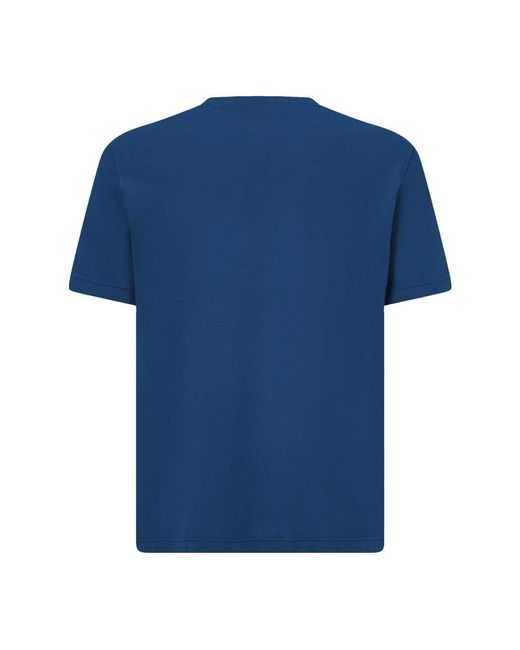 Drumohr Lässiges t-shirt für männer in Blue für Herren