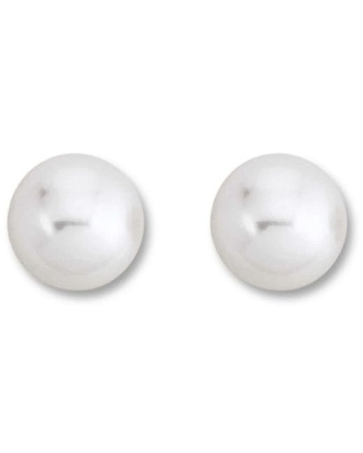 ONE ELEMENT White Goldene Ohrstecker