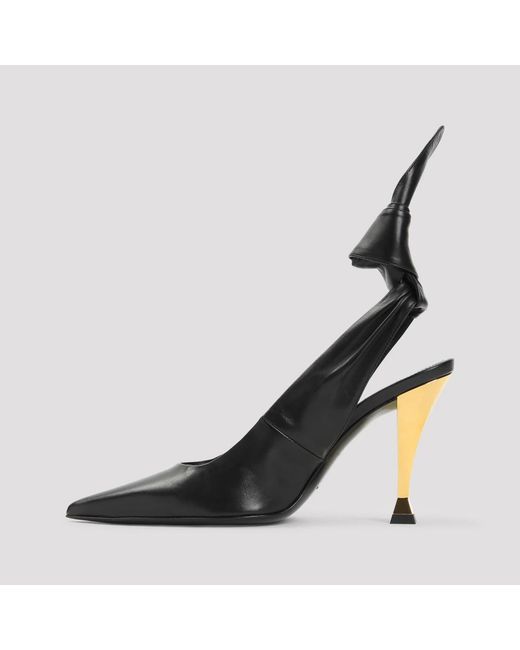 Givenchy Schoenen ,Zwart ,Leer Beauw Slingback Pumps in het Black