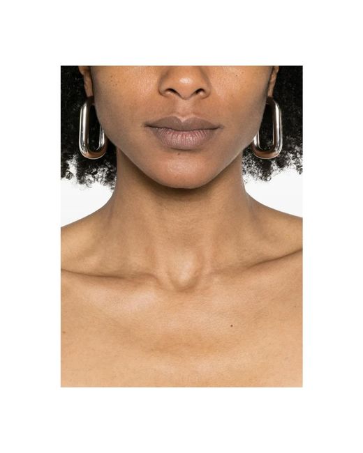 Earrings di Jil Sander in Metallic