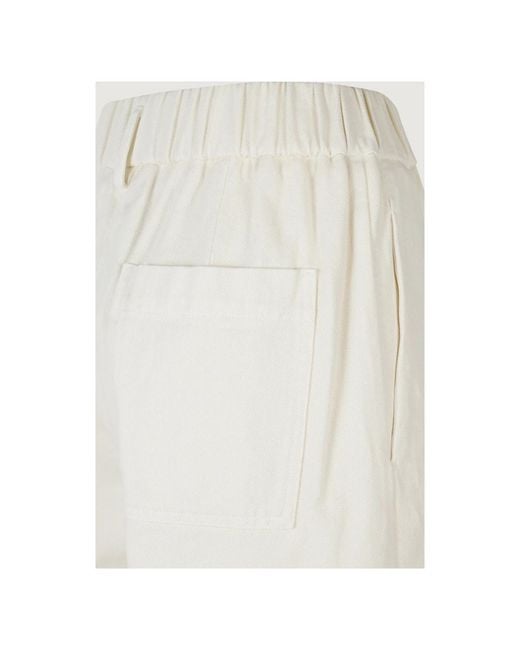 Forte_forte White Wide Trousers