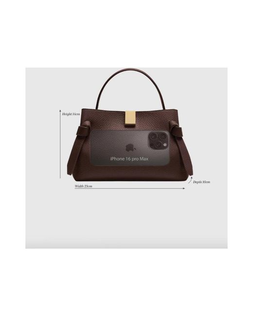 Yuzefi Brown Handbags