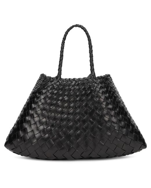Dragon Diffusion Black Geflochtene Tote Bag