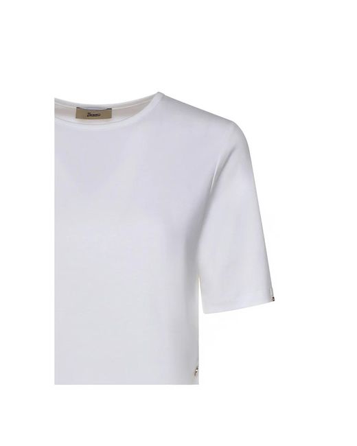 T-Shirts Herno de color Blue