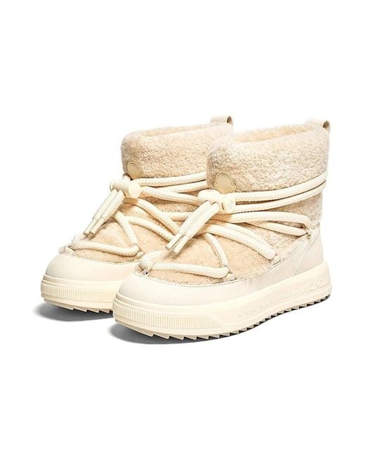 Moncler Natural Winter Boots