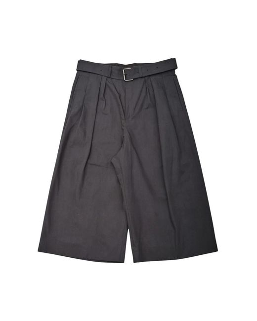Dries Van Noten Gray Casual Shorts for men