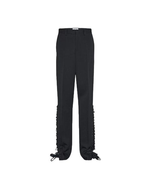 Wide trousers Jean Paul Gaultier de color Black