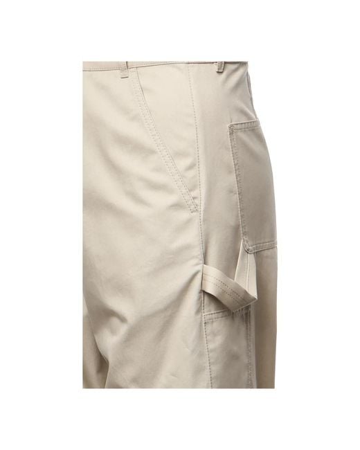 Balenciaga Natural Wide Trousers