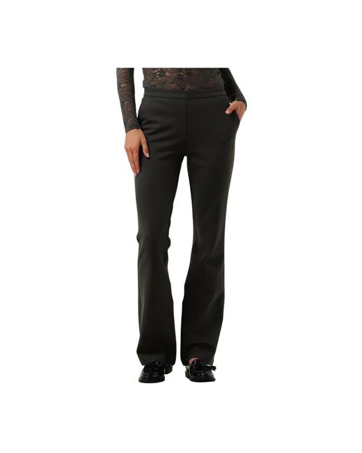 Modström Wide Trousers in het Black