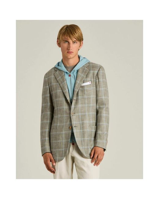 Kiton Blazers in het Green voor heren
