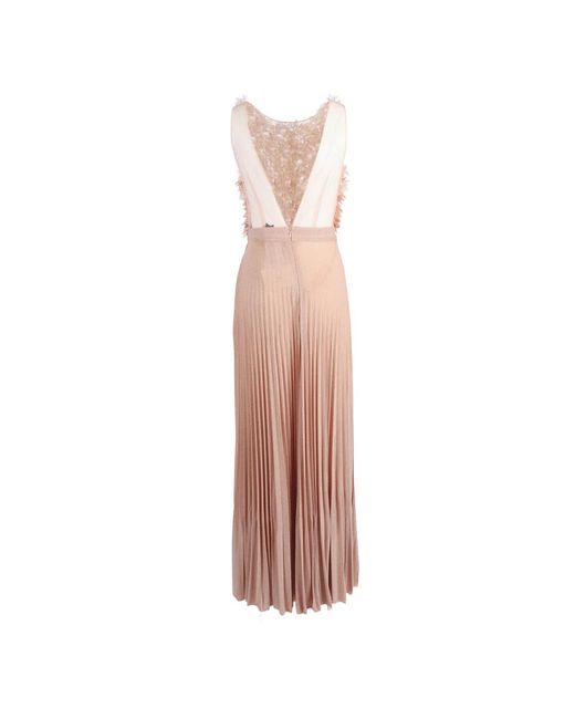 Elisabetta Franchi Pink Maxi Dresses