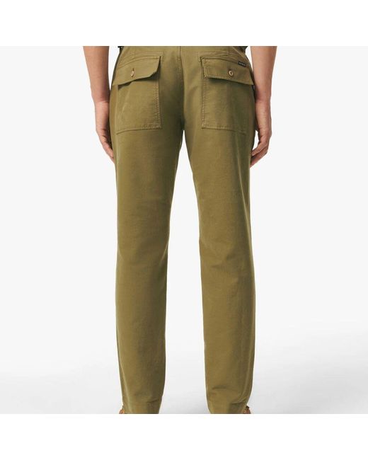 Brooks Brothers Slim fit utility hose in Green für Herren