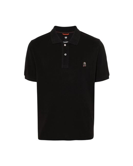 Parajumpers Black Polo Shirts for men