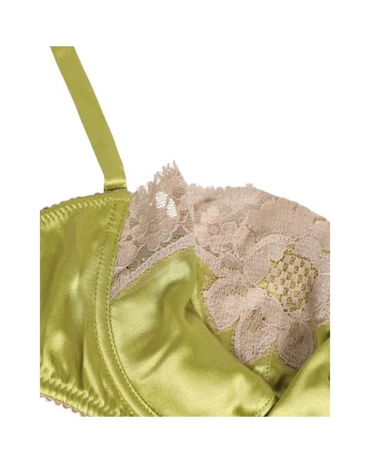 Dolce & Gabbana Green Bras