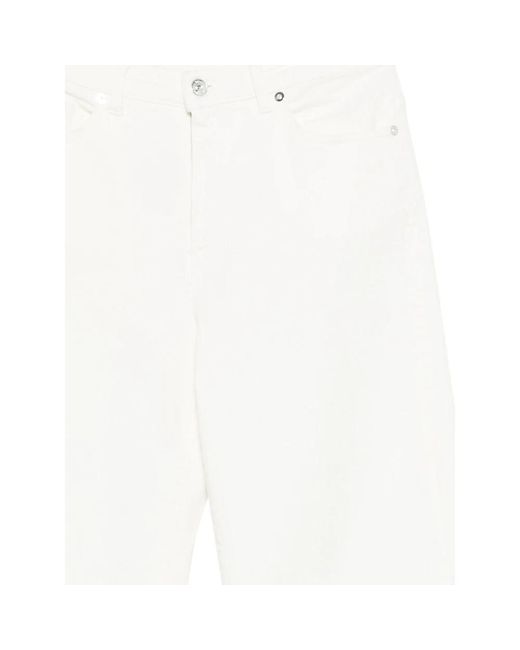 Nine:inthe:morning White Straight Fit Jeans