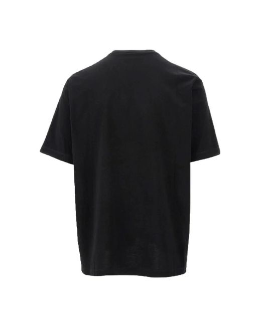 DSquared² Tops ,Zwart ,Katoen Zwart Katoenen T-Shirt in het Black voor heren