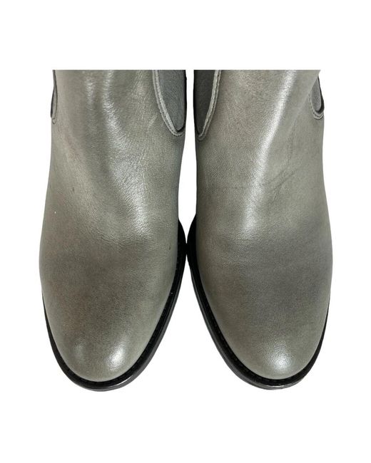 Heeled Boots LEMARGO de color Gray