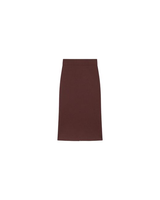 Alpha Studio Brown Pencil Skirts