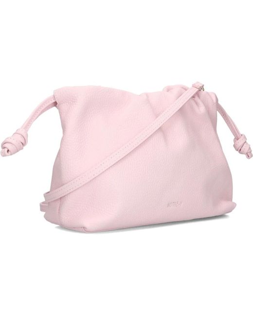 Notre-v Pink Rosa Canvas Schultertasche Arela
