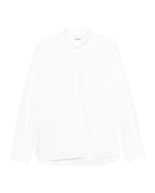YMC Overhemden ,Wit ,Wray Shirt in het White voor heren