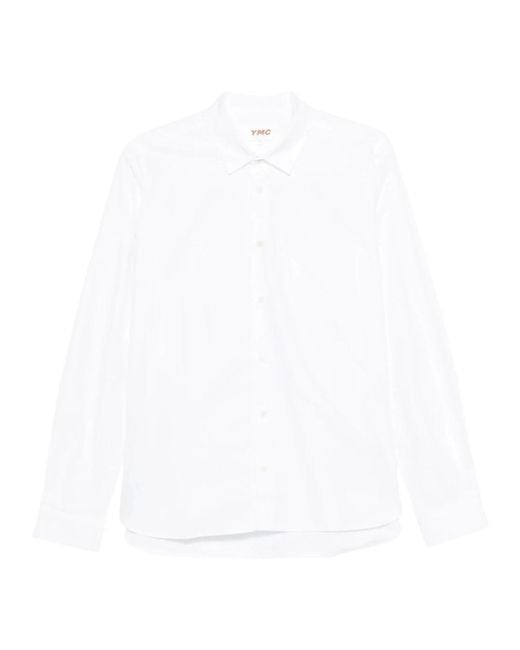 YMC Overhemden ,Wit ,Wray Shirt in het White voor heren