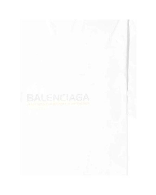 Balenciaga White Topwear for men