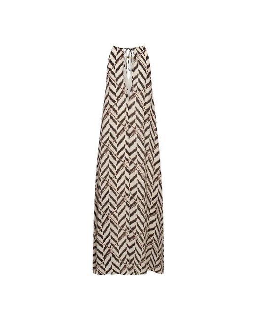 co'couture Maxi Jurk in het Natural
