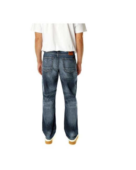 Straight Jeans Denham de hombre de color Blue