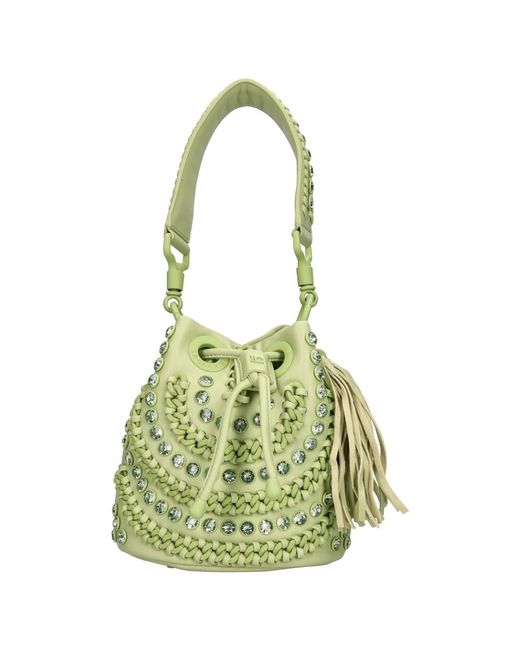 La Carrie Green Bucket Bags