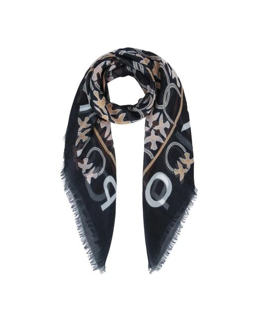 Pinko Black Scarves