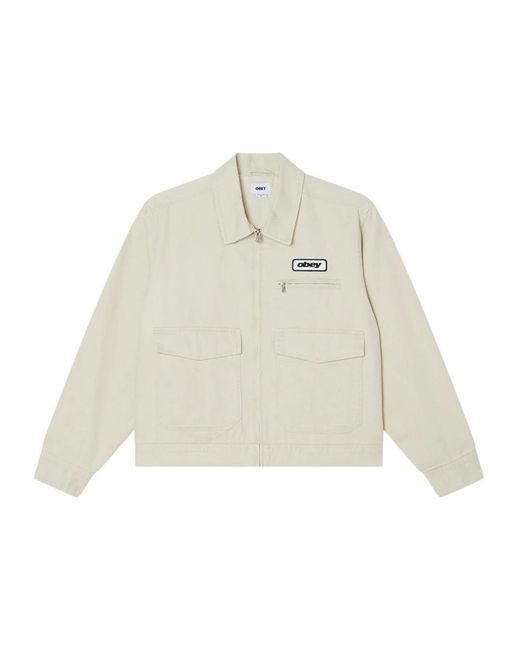 Light Jackets Obey pour homme en coloris White