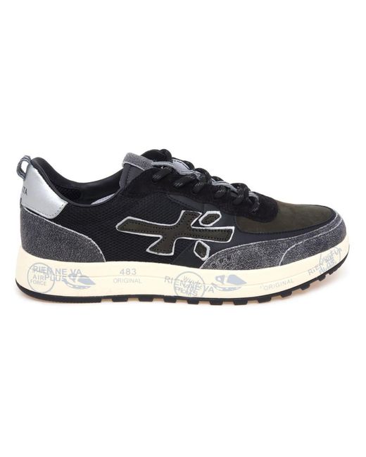 Premiata Black Sneakers for men