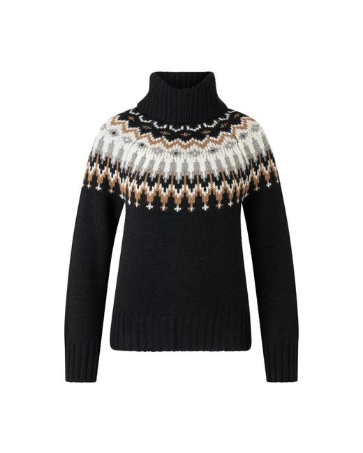 Bogner Turtleneck Sweater Ingrid in het Black