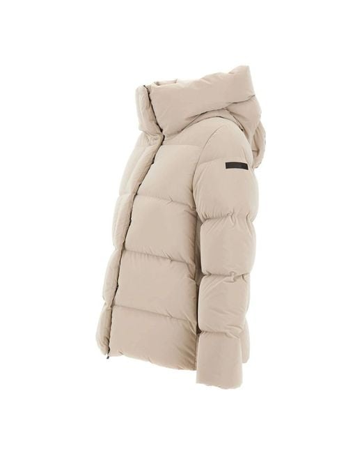 Winter Jackets Rrd de color Natural