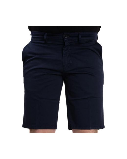 Harmont & Blaine Blue Casual Shorts for men
