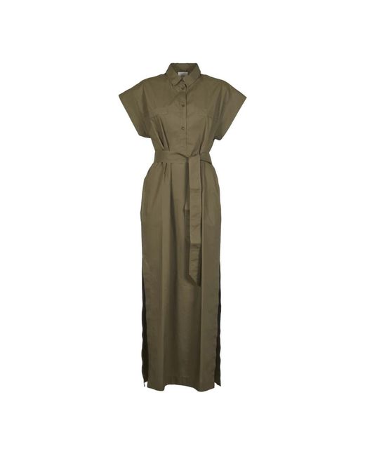 Midi Dresses di 8pm in Green