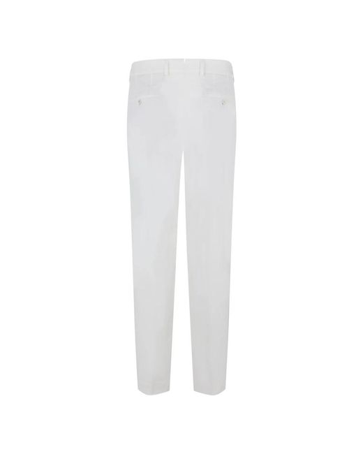 Slowear White Suit Trousers for men