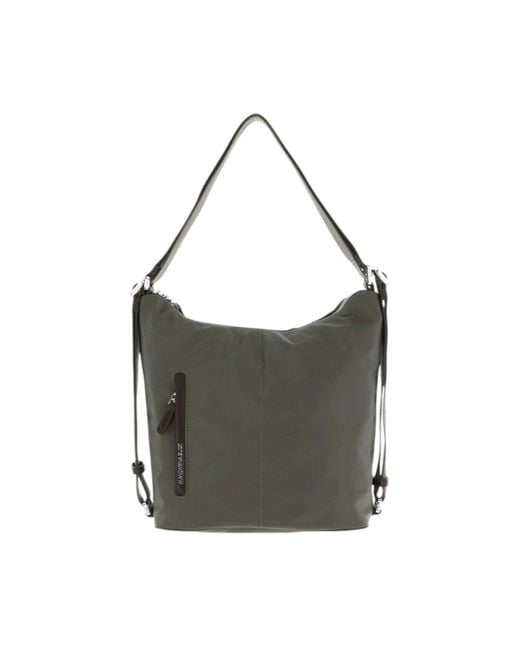 Mandarina Duck Gray Shoulder Bag