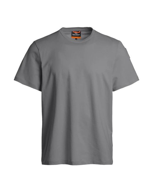 Parajumpers Gray T-Shirts for men