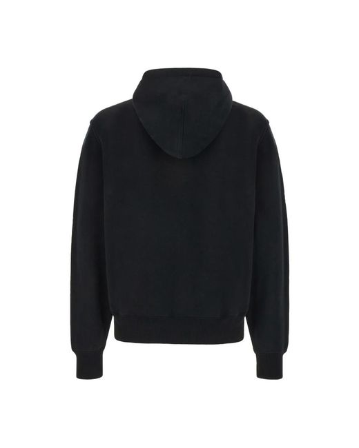 AMI Hoodies & Sweatvesten ,Zwart ,Katoen Stijlvolle Sweatshirts Voor Een Trendy Look in het Black voor heren