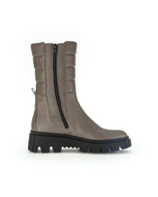 Gabor Brown Graue Klassische Sneakers