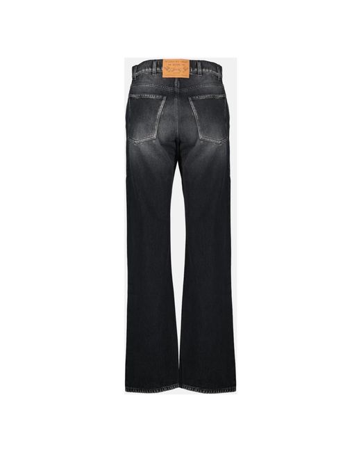 Moschino Jeans ,Grijs ,Denim Flared Jeans in het Gray