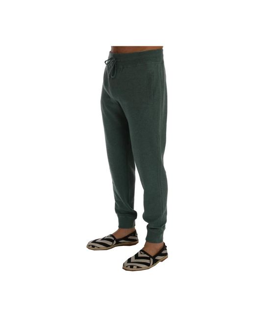Dolce & Gabbana Green Sweatpants for men