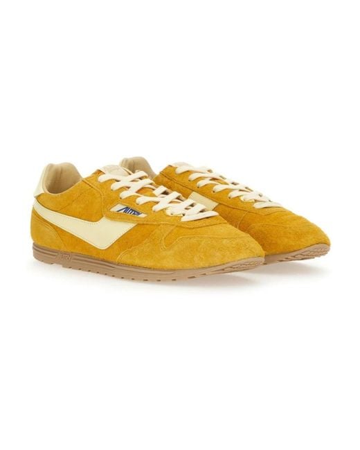 Sneakers Autry de hombre de color Yellow
