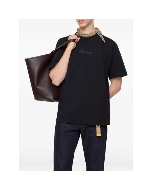 Burberry Black T-Shirts for men