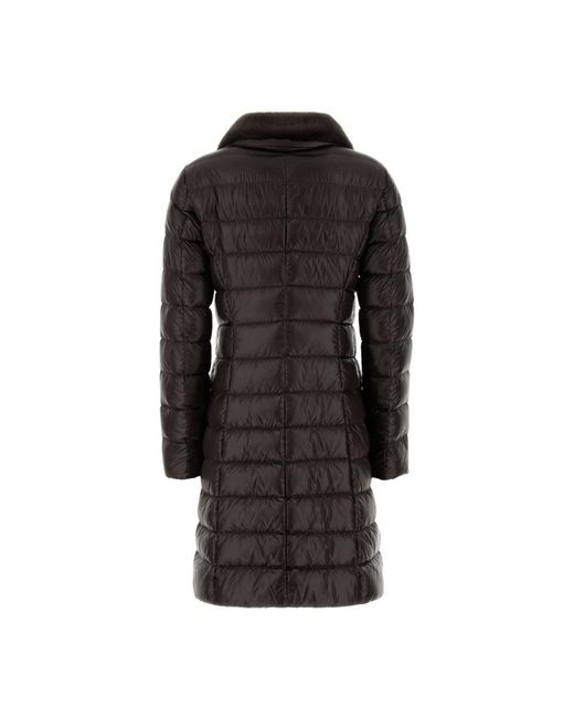 Down Coats Herno de color Black