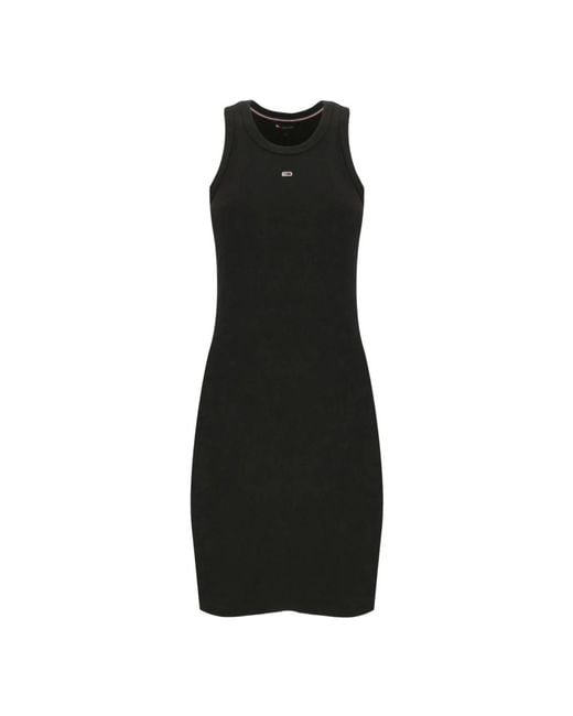 Short Dresses di Tommy Hilfiger in Black